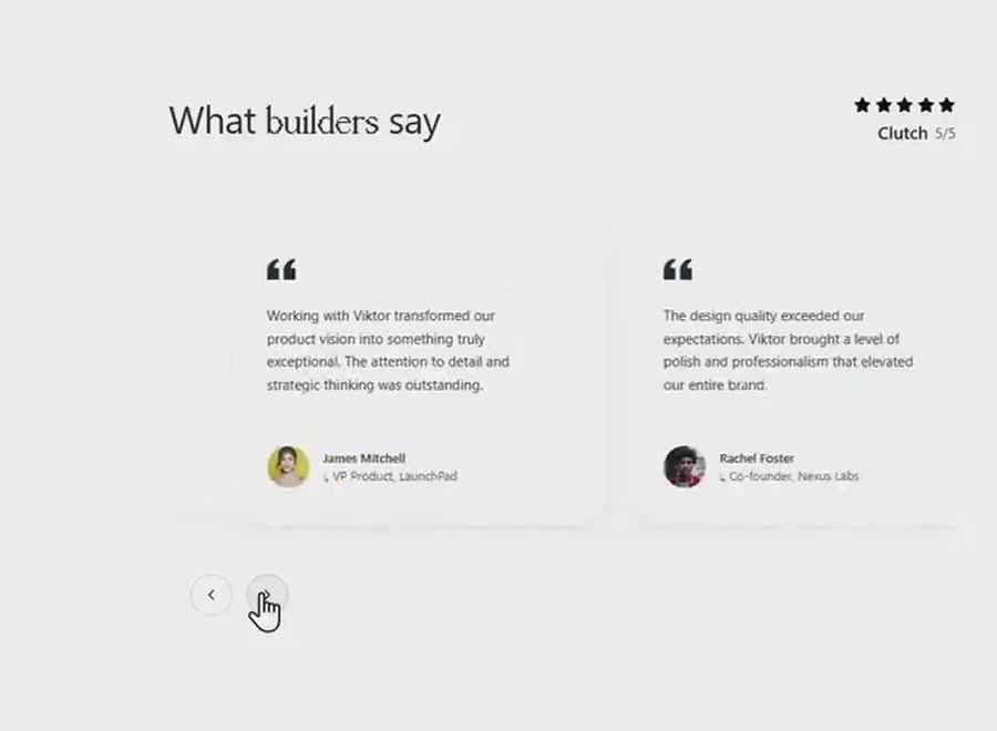 Feedback Slider