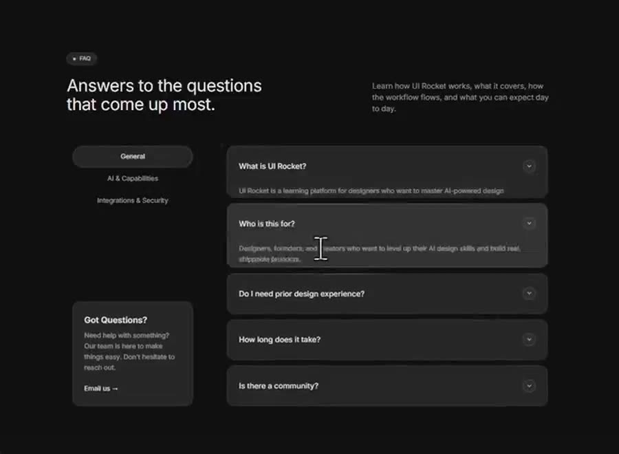 Rocket FAQ